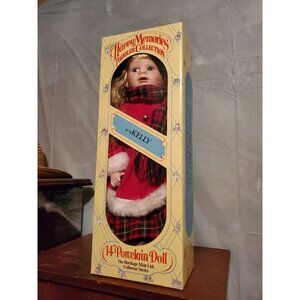 Heritage Mint Happy Memories Toddler Collection D71 Kelly 14" Porcelain Doll